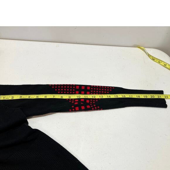 Horseware AA Platinum Ladies Sina Equestrian Viscose Sweater Black Red Size XS - Picture 7 of 9